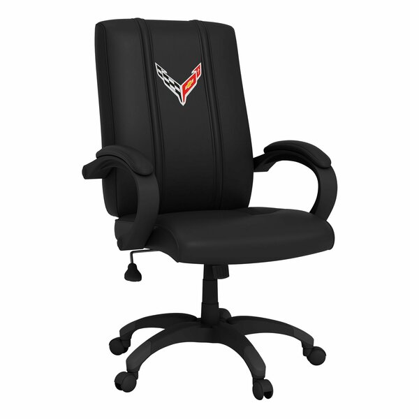 Dreamseat Office Chair 1000 with Corvette Symbol Logo XZOC1000-PSGMC61075